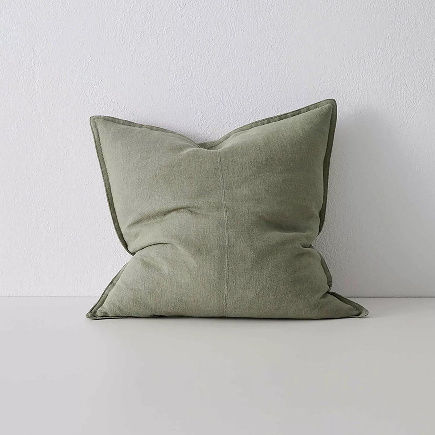 Panelled Linen Cushion