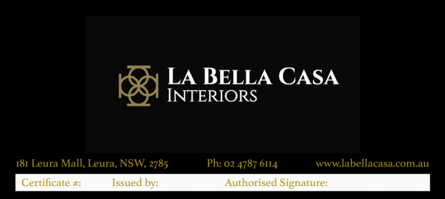 La Bella Casa Interiors CHRISTMAS gift cards