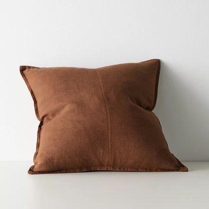 Panelled Linen Cushion