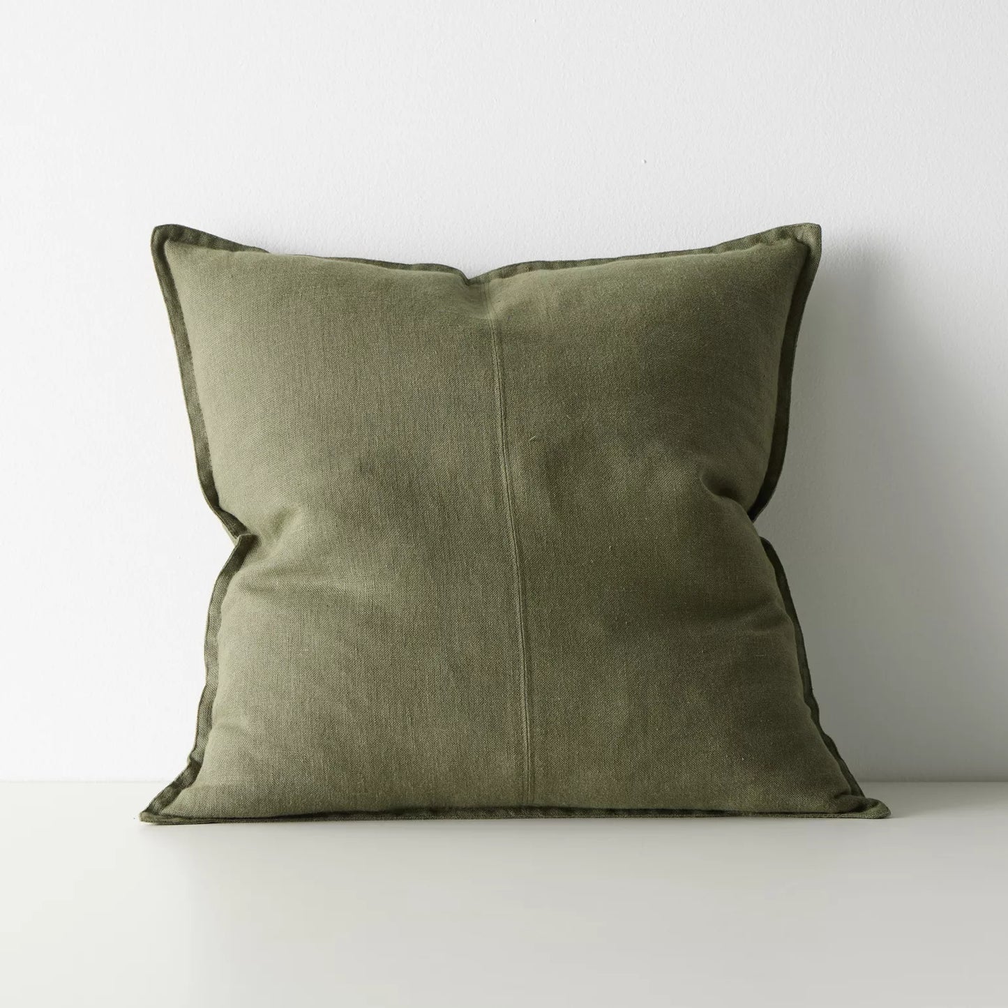 Panelled Linen Cushion