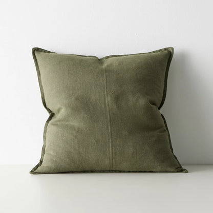 Panelled Linen Cushion