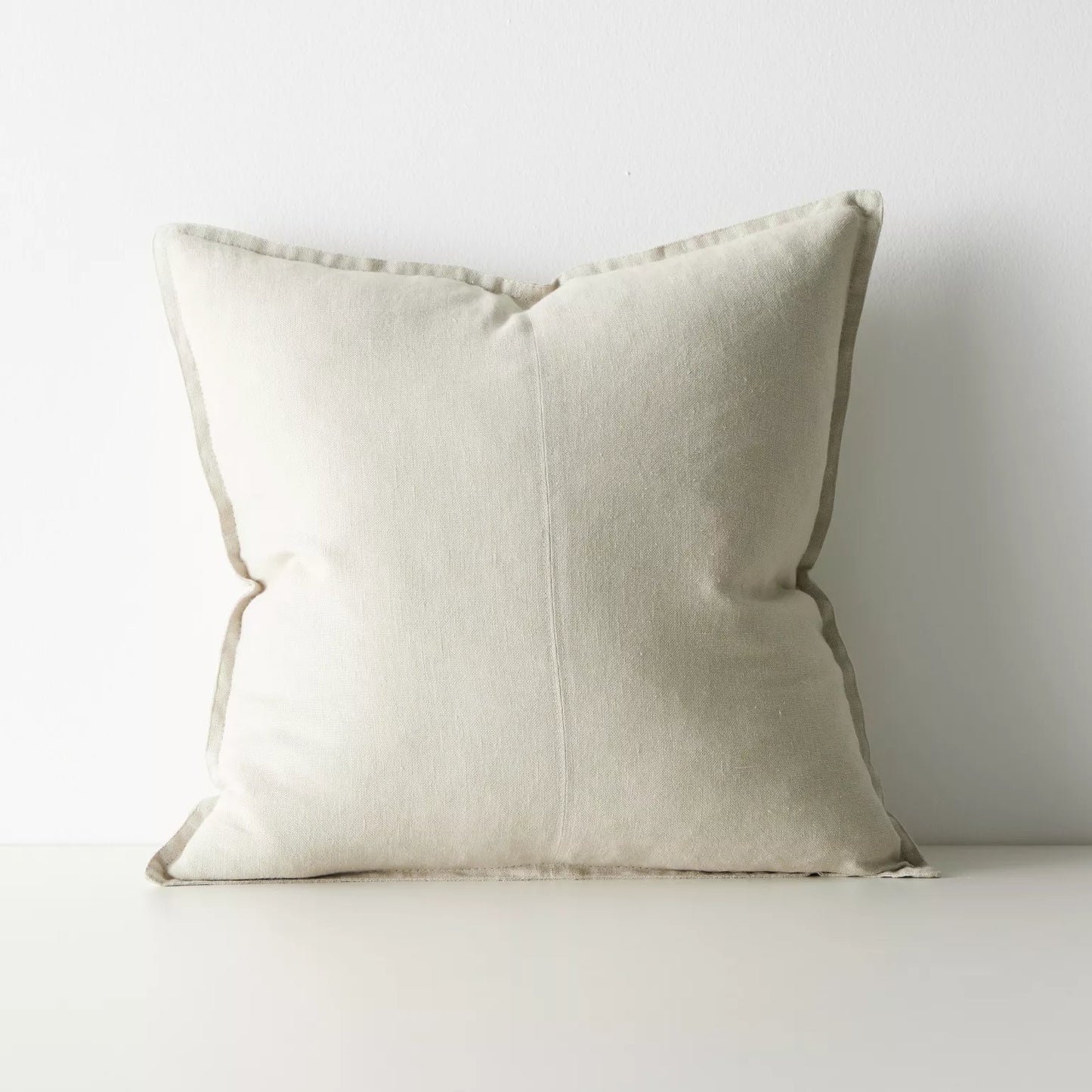 Panelled Linen Cushion