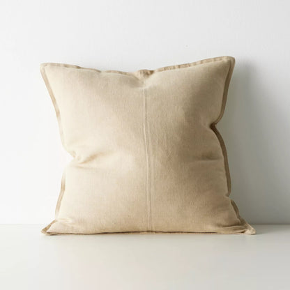 Panelled Linen Cushion