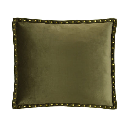 Studded Fine Velvet Cushion