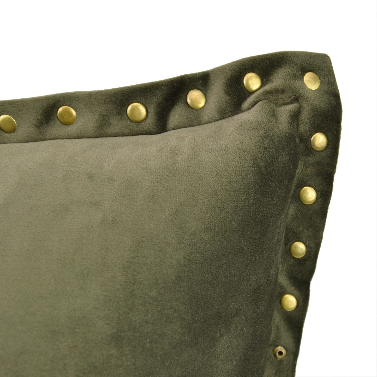 Studded Fine Velvet Cushion