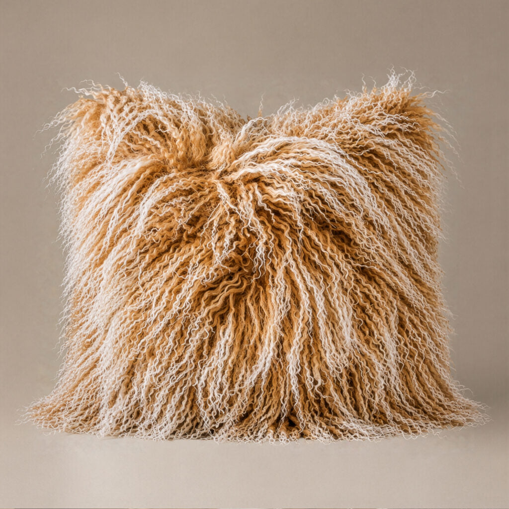 Tibetan Lambs Wool Cushion