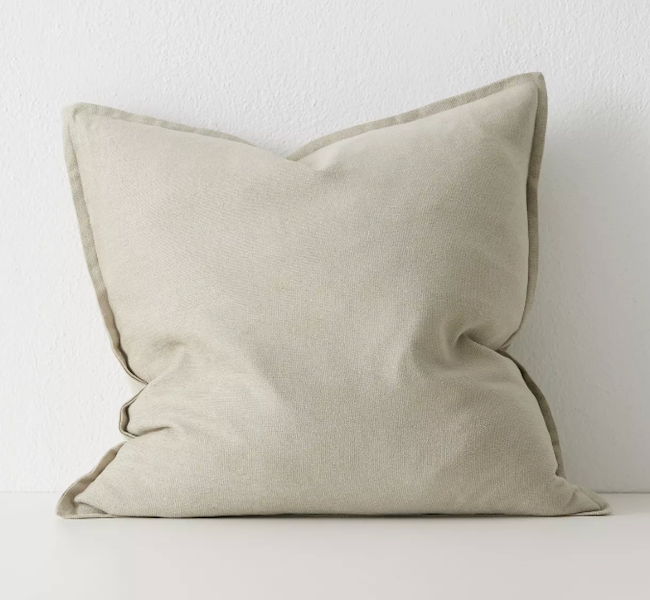 Fiore Linen Blend Chenille Cushion 15 Colours