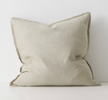 Fiore Linen Blend Chenille Cushion 15 Colours