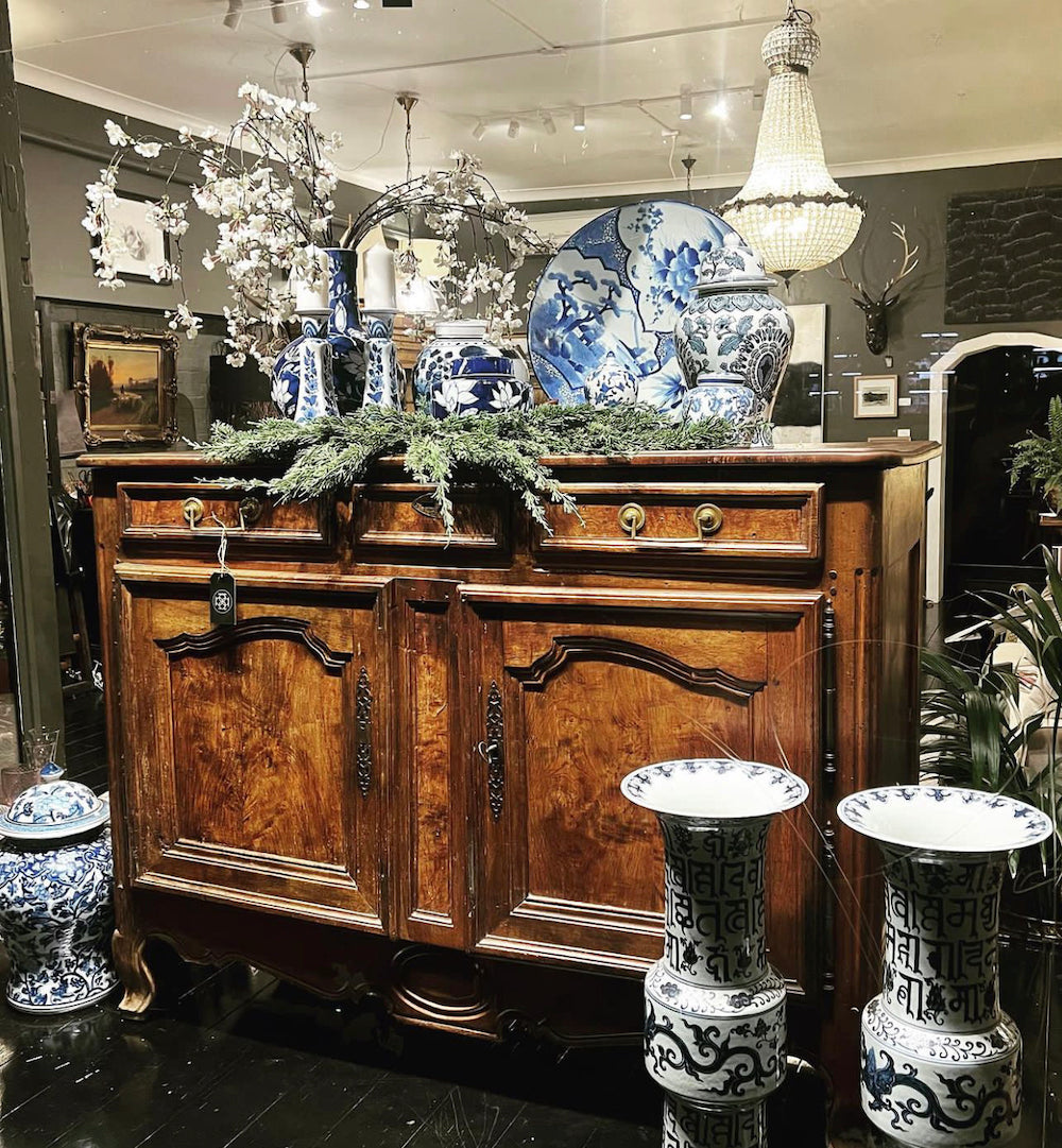 SOLD - Antique 18th Century French Walnut Cabinet