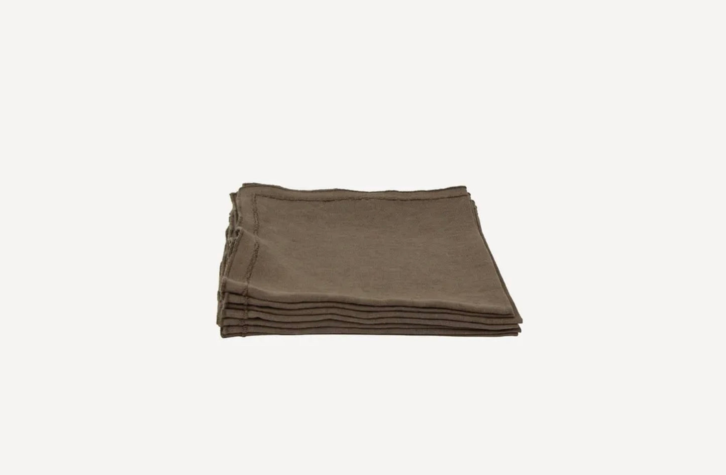 Linen Napkins Chocolate