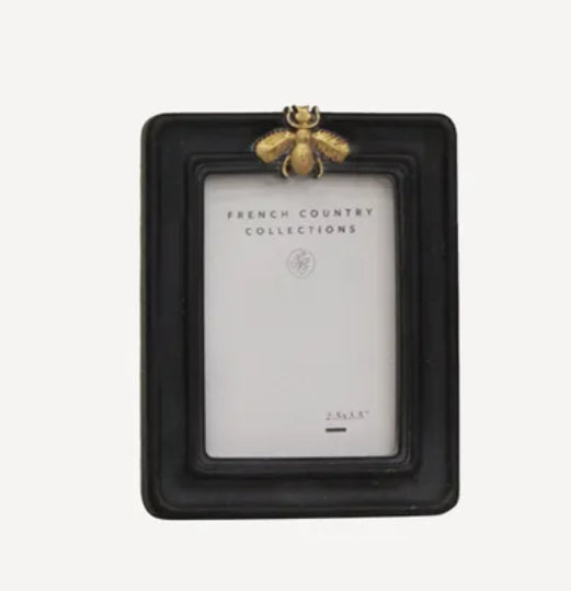 Bee Black Photo Frame Small