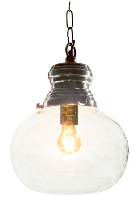 Paddington Ceiling Pendant Small Antique Silver