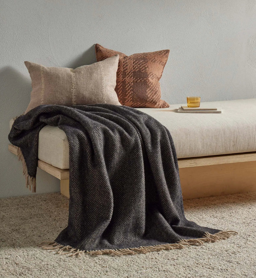 Marceau textured wool rug in 5 colours. Available 2 x 3m and 3 x 4m