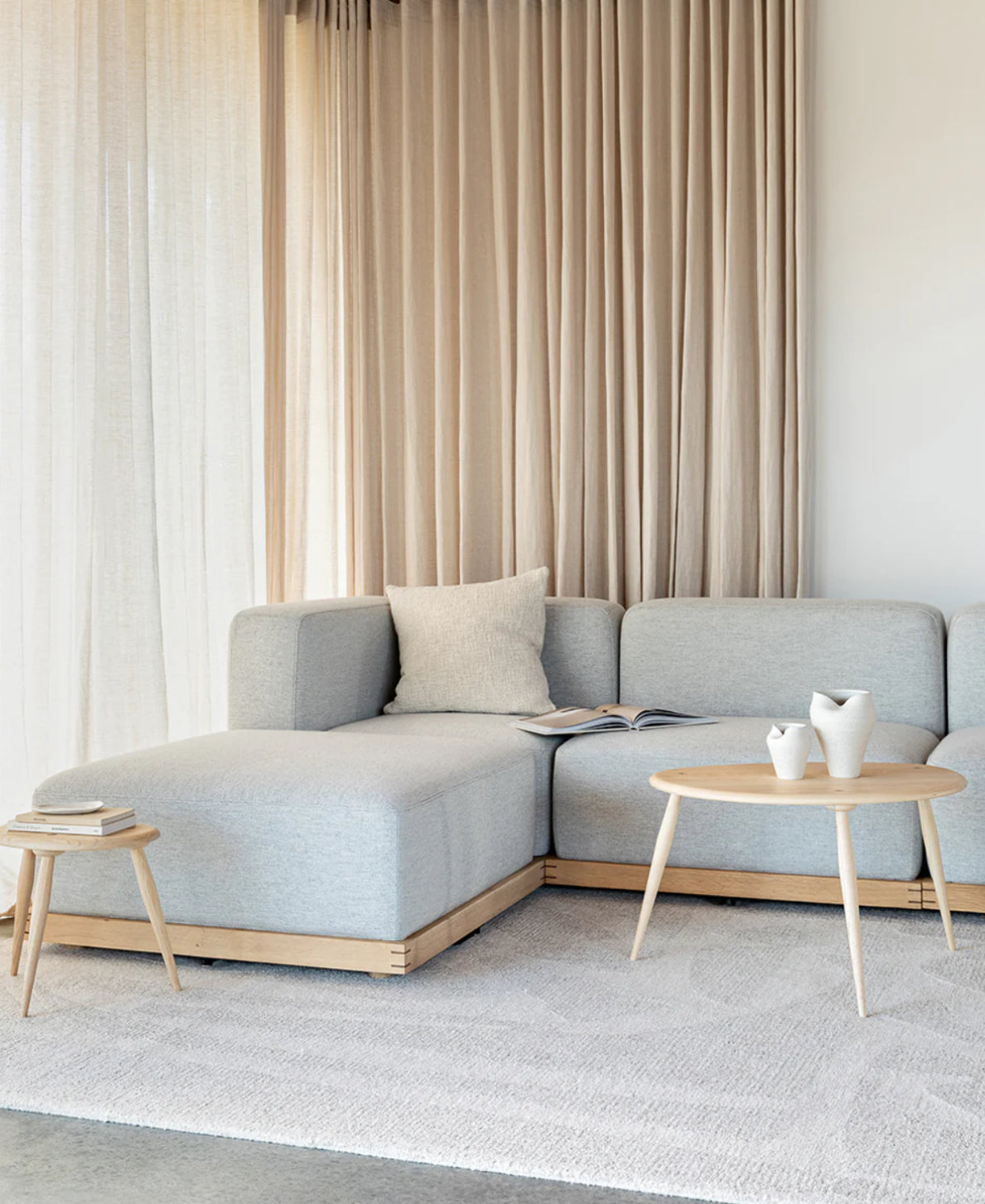 Maya Rug in Oatmeal available in 4 sizes