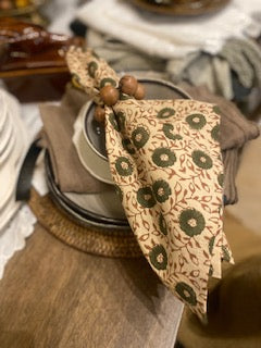 Hand Block Printed Napkins