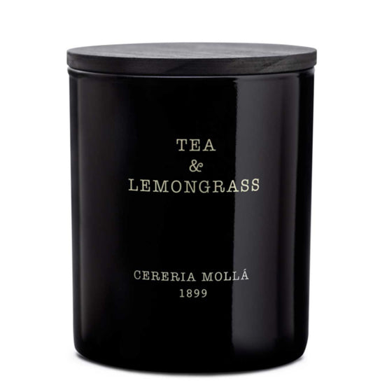 Tea and Lemongrass 230g Candle by Cereria Molla