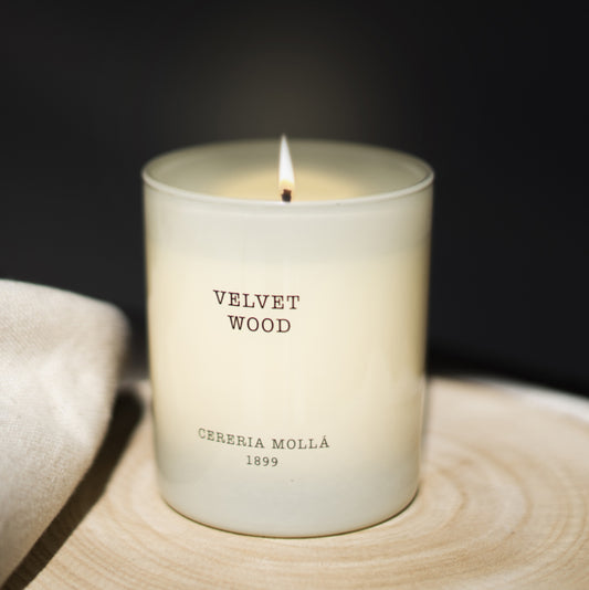 Velvet Wood 230g Candle by Cereria Molla
