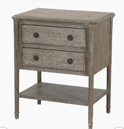 Provincial Bedside Table
