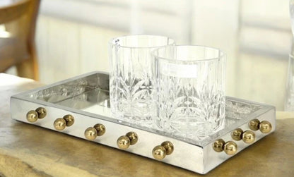 Brutalist Mirrored Tray
