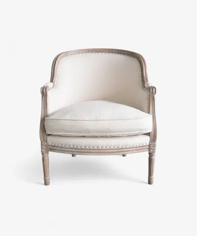 Studded Bergère Chair