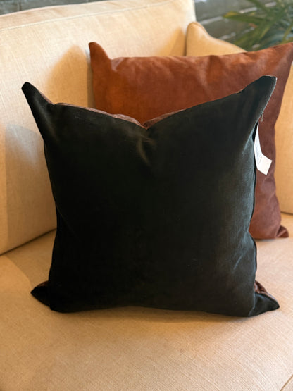 Cocoa Poppies Chenille Cushion