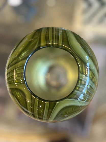 Vintage Hand Blown Glass Vase