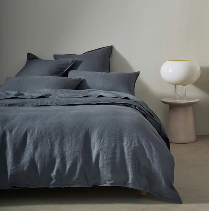Ravello French Bed Linen - Denim