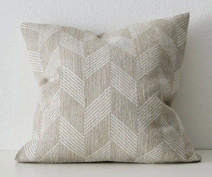 Riva Cushion Natural Linen Blend