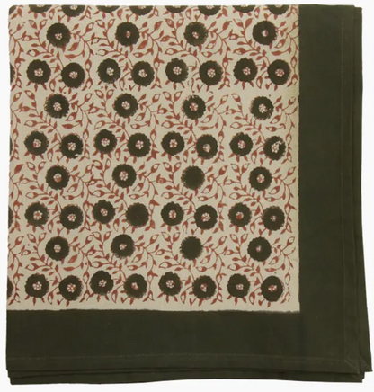 Hand Block Printed Tablecloth