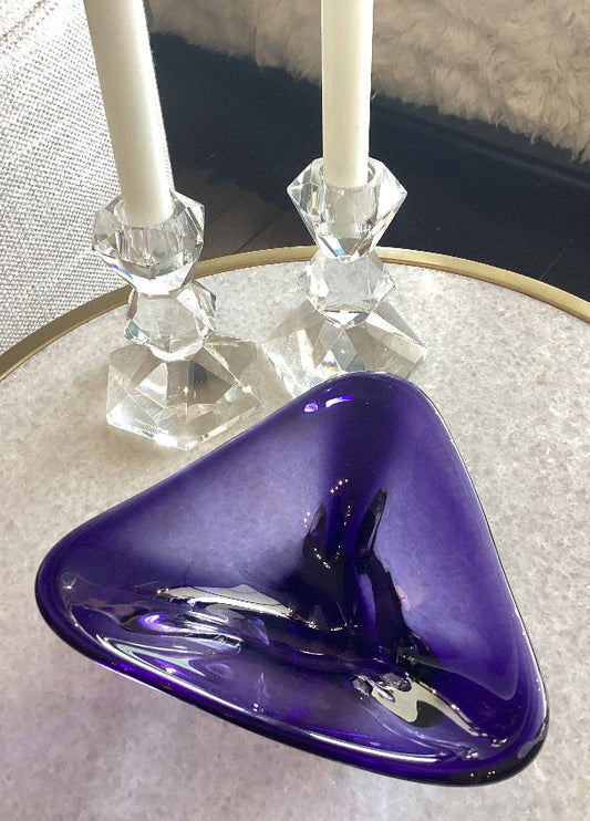 Vintage Art Glass Dish