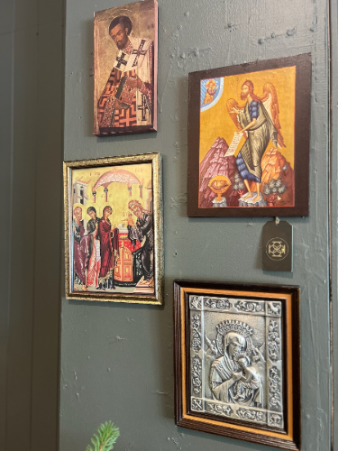 Set of 4 Vintage Religious Icons Artworks
