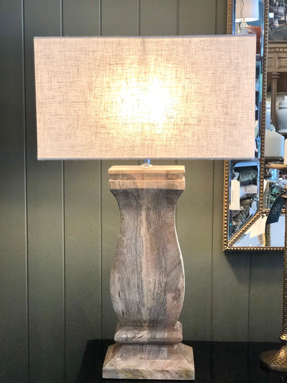 Wooden Table Lamp