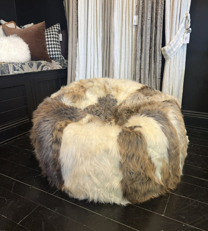 New Zealand Longwool Sheepskin Bean Bag