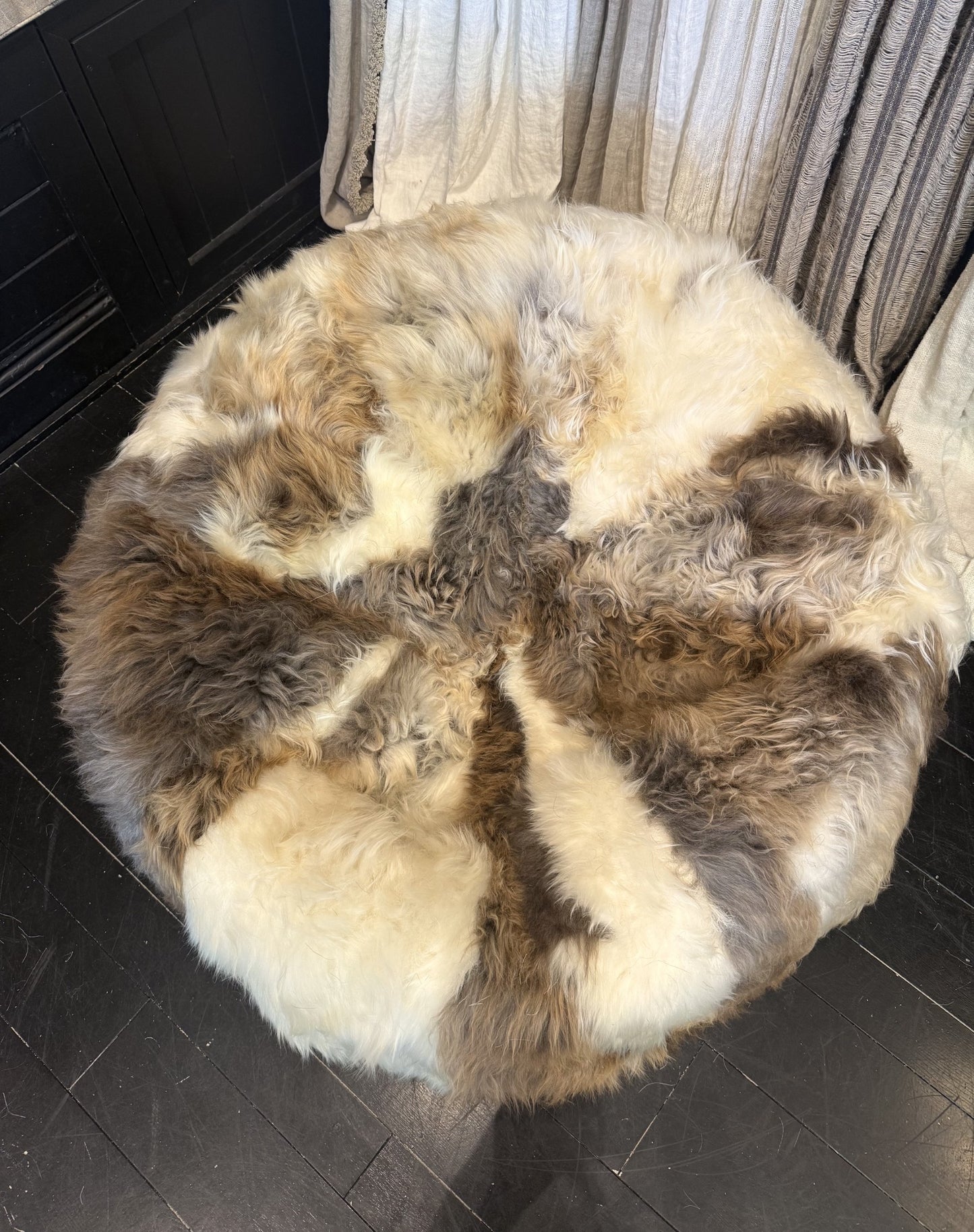 New Zealand Longwool Sheepskin Bean Bag