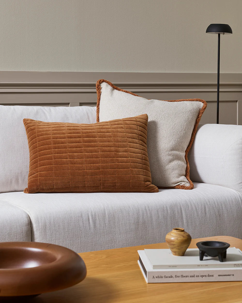 Sienna Fringed Cushion