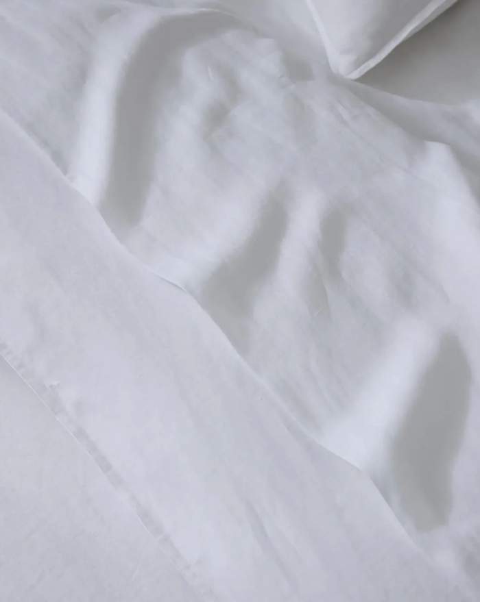 Ravello French Bed Linen - White