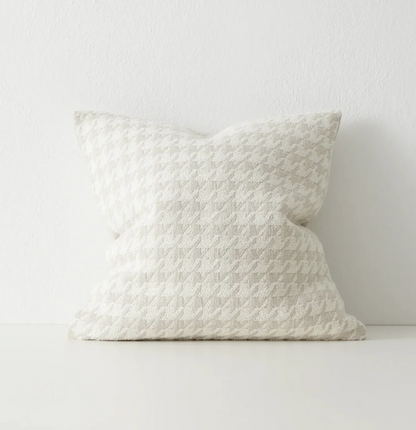 Giovanni Boucle Houndstooth Cushion - 5 Colours
