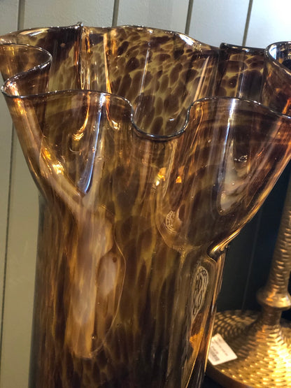 Amber Glass Vase SOLD