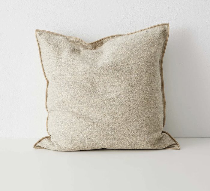 Boucle Cotton Blend Textured Cushion 50 x 50 - 6 Colours