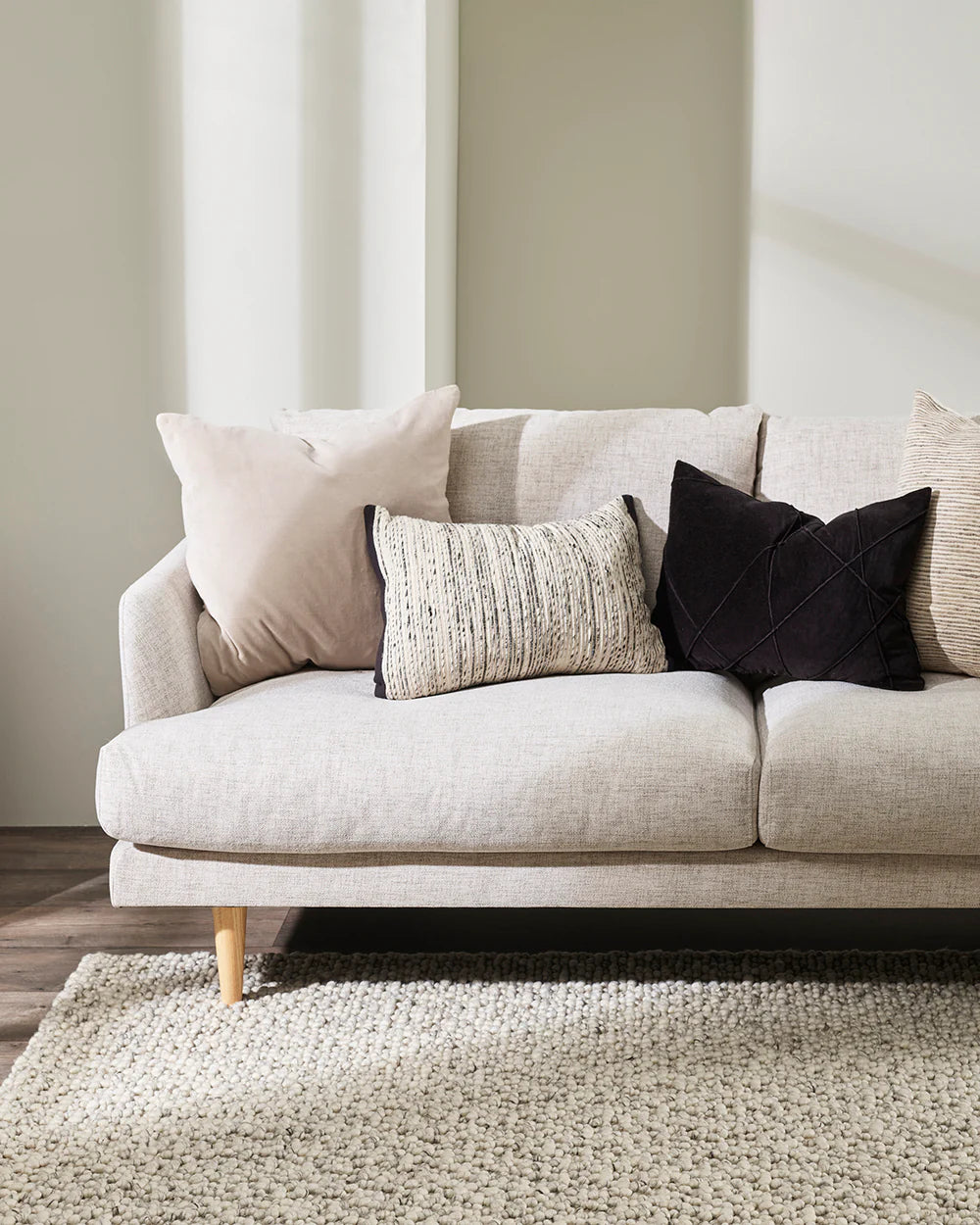 Oralie Cotton Velvet Cushion
