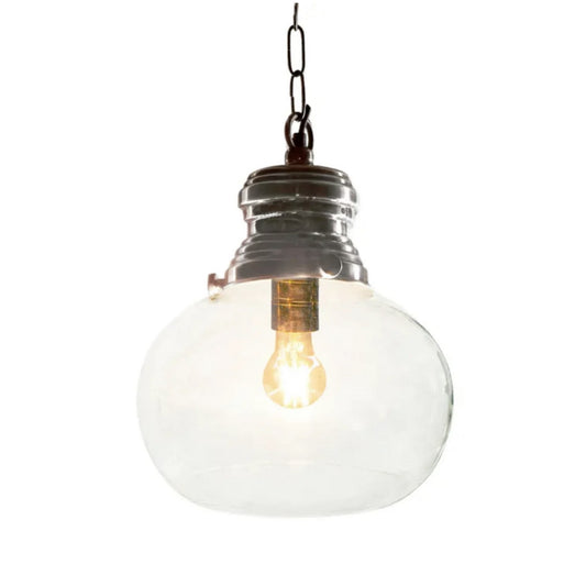 Paddington Ceiling Pendant Light Antique Silver Small