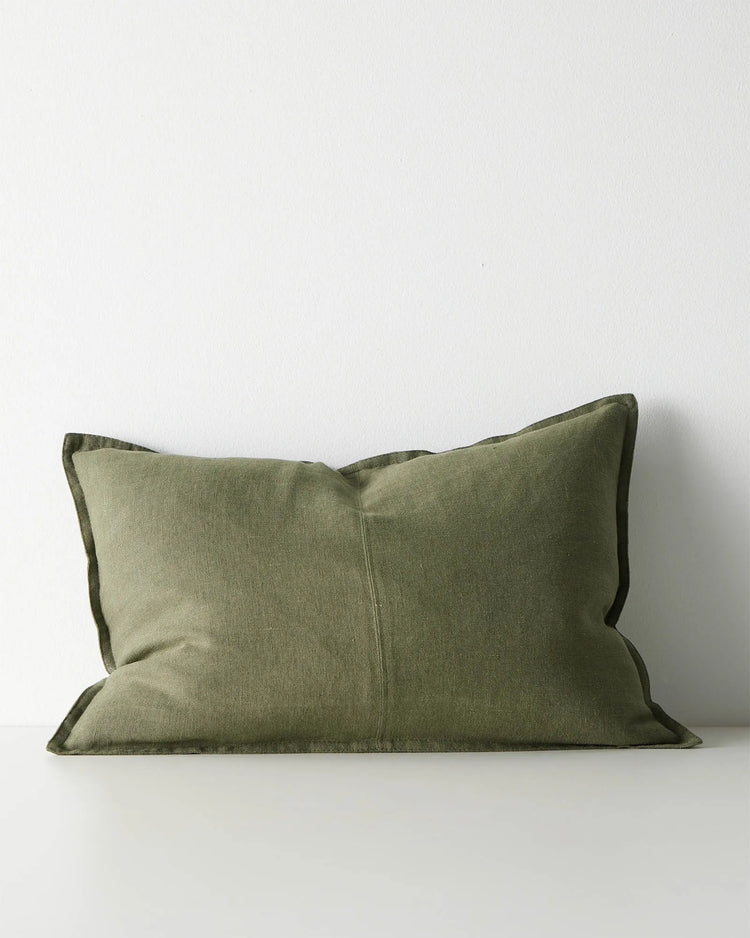 Panelled Linen Cushion