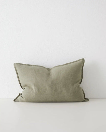 Panelled Linen Cushion
