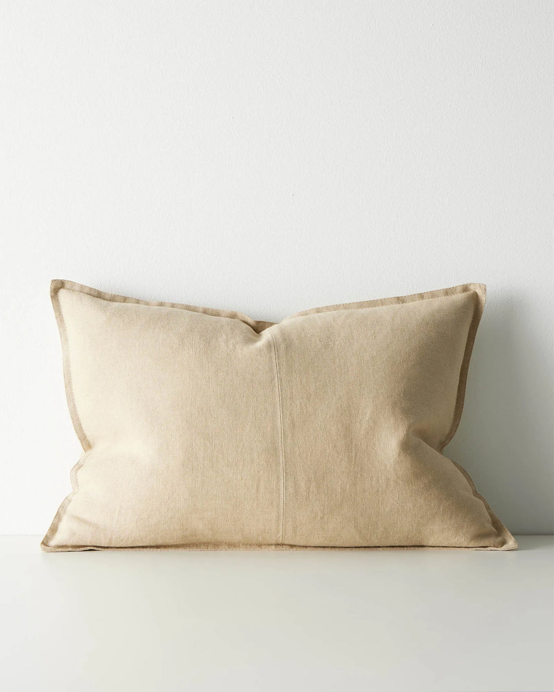 Panelled Linen Cushion