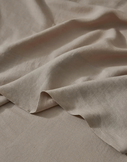 Ravello French Bed Linen - Shell (Beige)