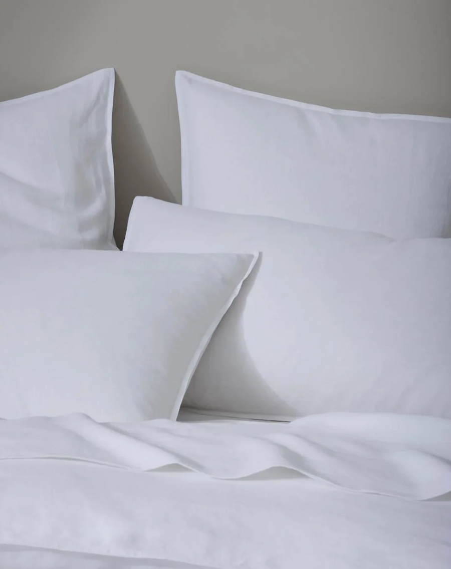 Ravello French Bed Linen - White