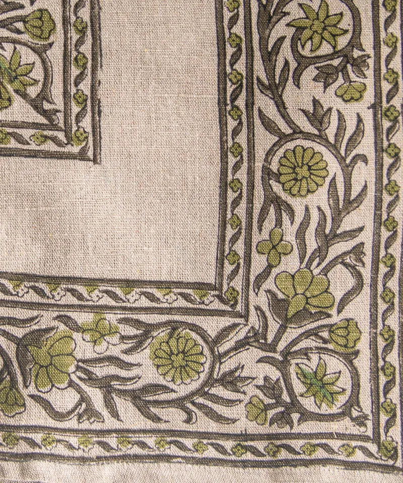 Victoria Handblocked Tablecloth
