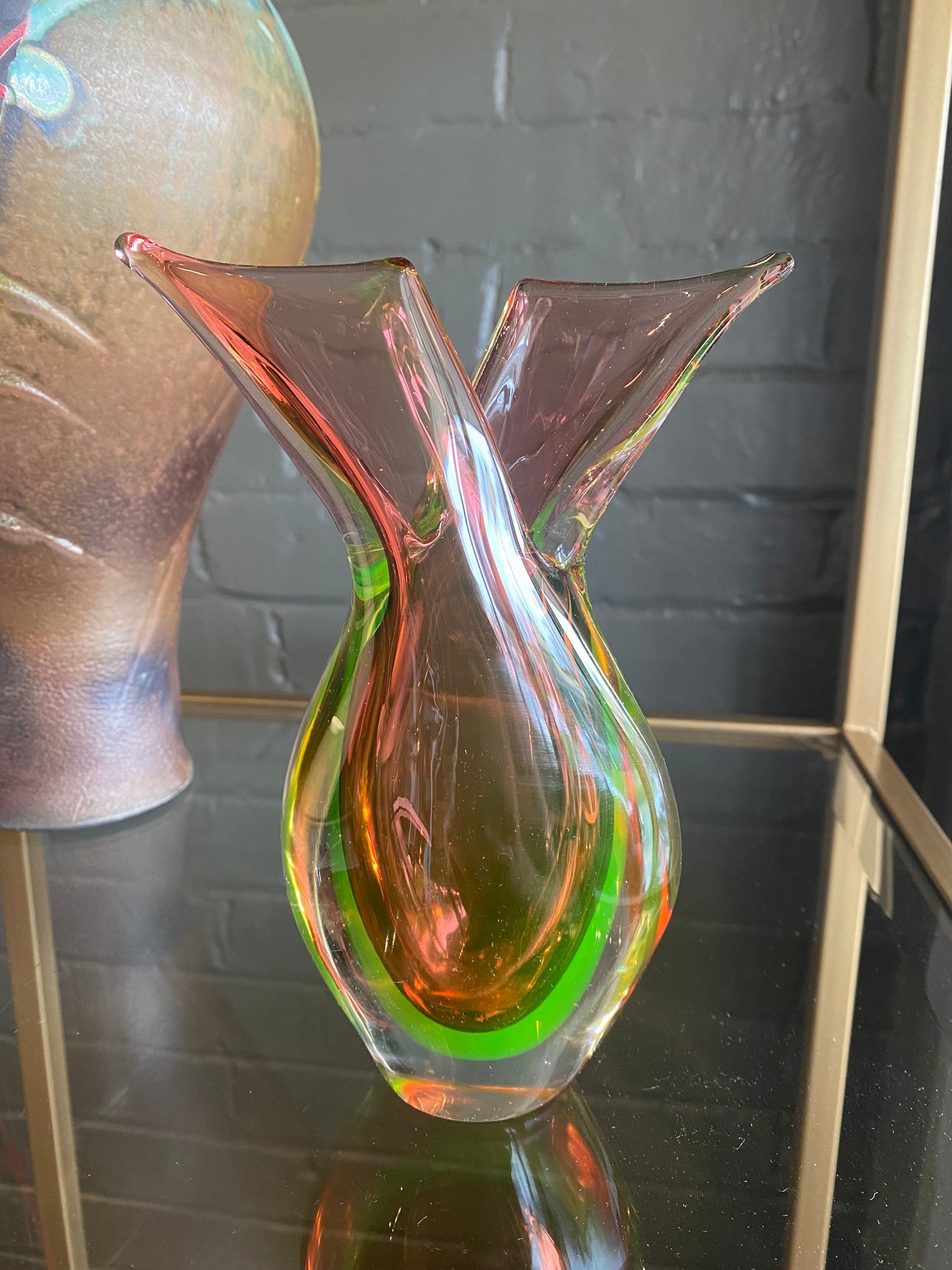 Vintage Art Glass Vase