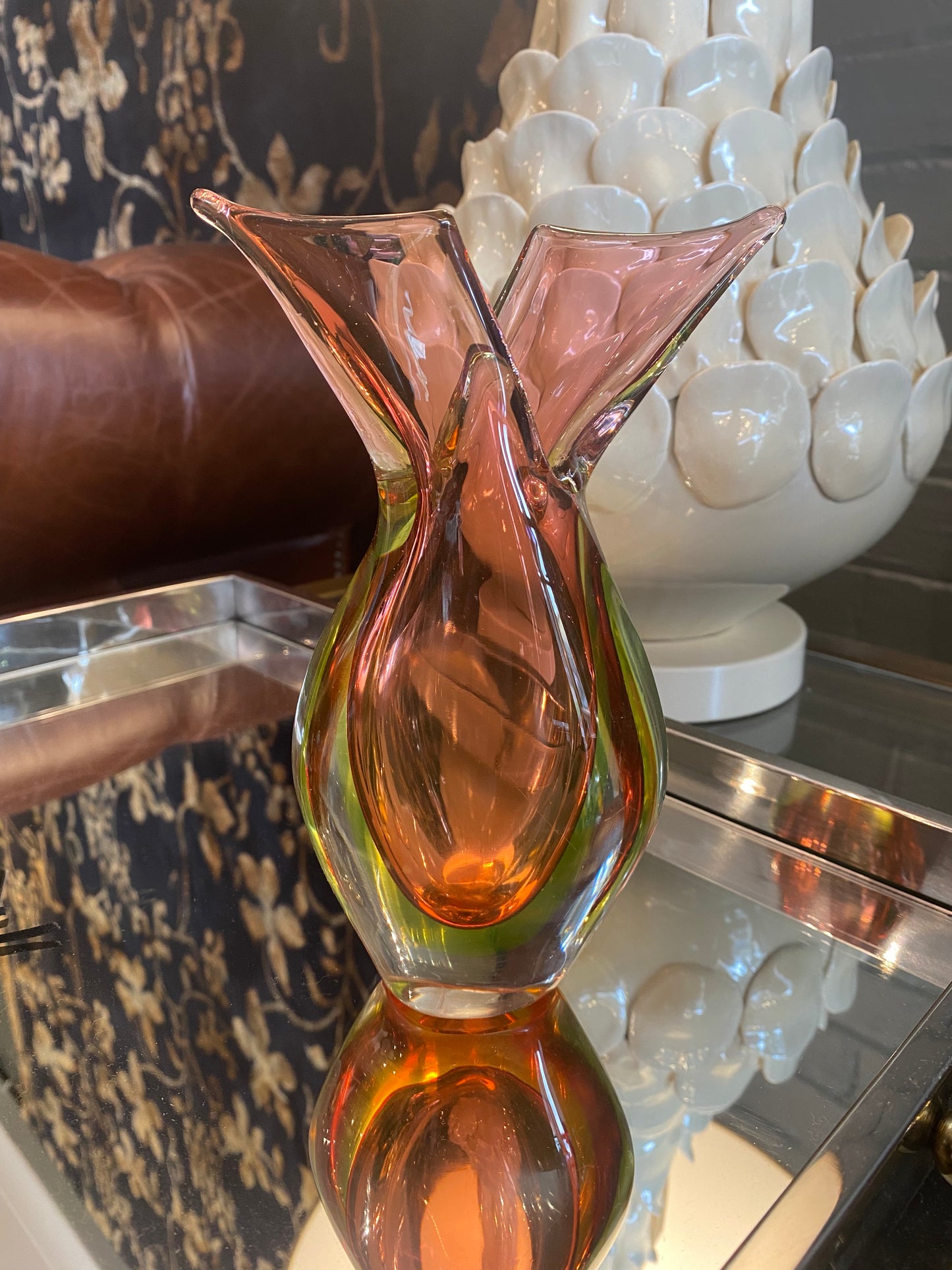 Vintage Art Glass Vase