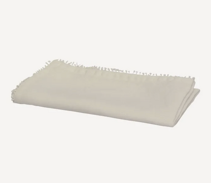 Bauble French Linen Napkin - White